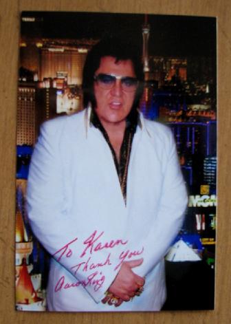Aaron King keeps Elvis Presley Alive!