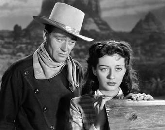 John Wayne & Gail Russell ~ Angel & the Badman (1946) stay at Cottonwood Hotel